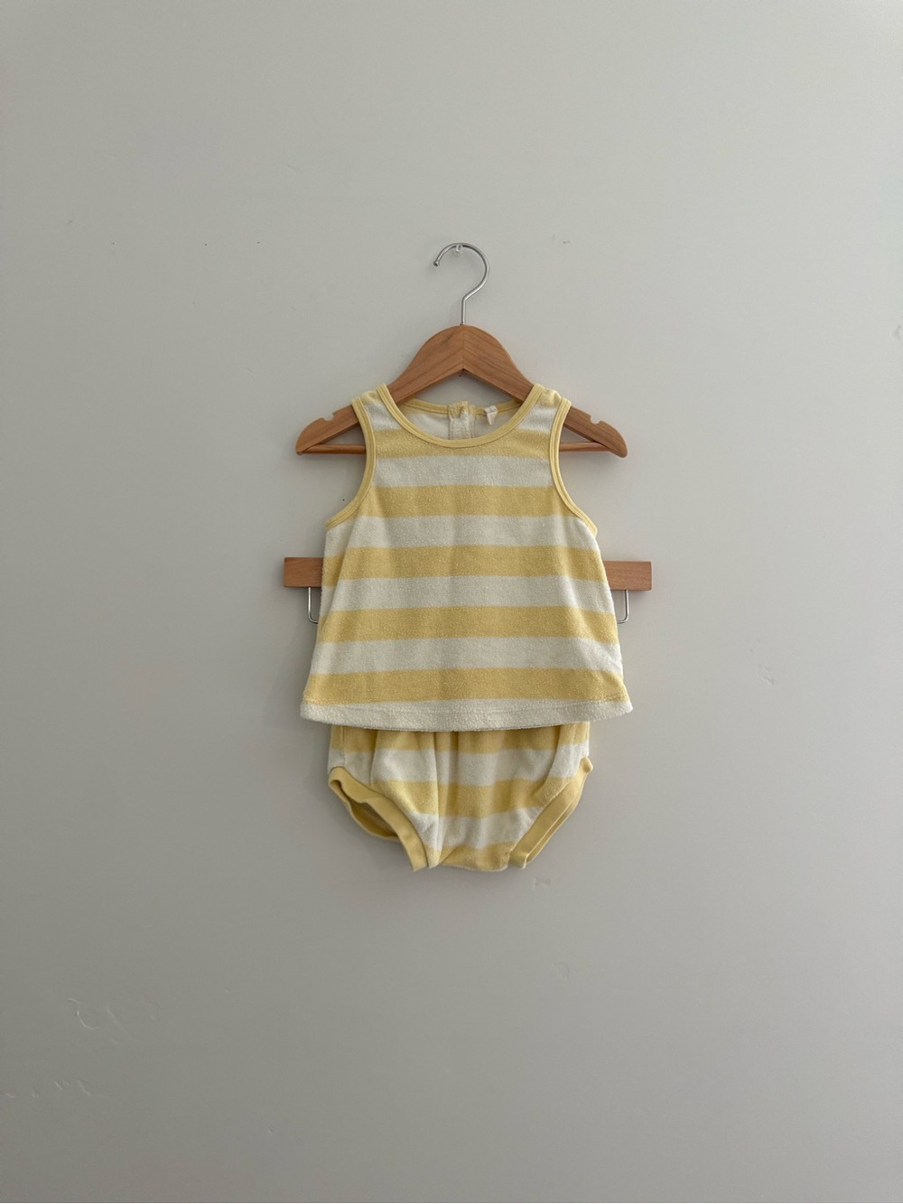Quincy Mae Terry Cloth Striped Set